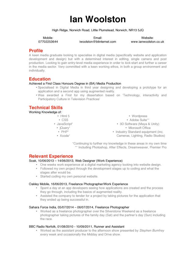 Ian Woolston CV-page-001